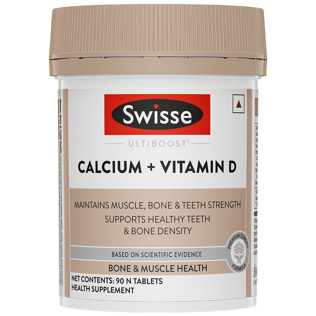 Swisse Calcium & Vitamin D - 90 Tablets